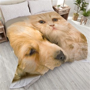 Picture It! Pet Personalized 90x180 Plush King Fleece Blanket - 17398-K