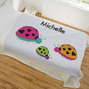 Personalized 50x60 Sweatshirt Blanket For Girls - 17431-SW