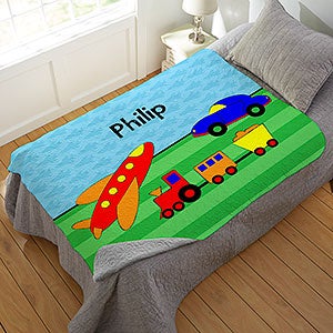 Just For Him Personalized 50x60 Quilted Blanket - 17432-Q