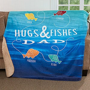 Personalized Fishing Apparel - Hugs & Fishes