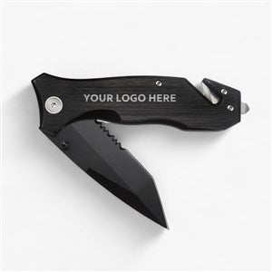 Personalized Logo Survivor Lock-back Knife - 17447