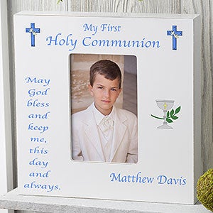 My First Communion Personalized Box Frame - 4x6 - 1745-B