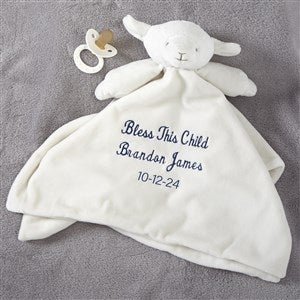 Lovable Lamb Personalized Baby Blankie - 17511