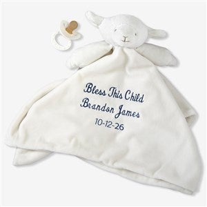 Lovable Lamb Personalized Baby Blankie - 17511