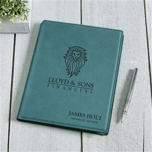 Personalized Logo Teal Junior Notepad - 17546