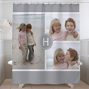 Photo Collage Personalized Shower Curtain - 17581