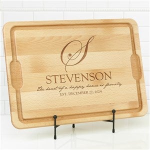 Personalized Cutting Board, 11 Designs, 5 Wood Styles - Housewarming  Wedding Gifts for Couple,Personalized Gifts for Mom and Dad, Grandma ,  Engraved