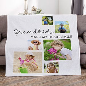 Theyre Worth Spoiling Personalized 50x60 Sweatshirt Photo Blanket - 17638-SW