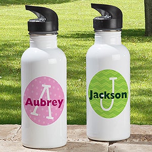 Just Me Personalized 20 oz. Water Bottle - 17709