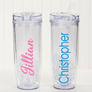 Classic Name Personalized Flip n Sip Tumbler - 17712