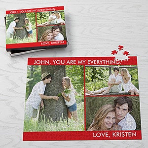 Personalized 3-Photo Jumbo Photo Puzzle - 17764-3