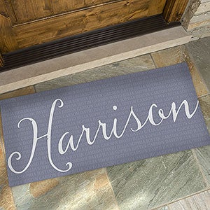 Personalized Oversized Family Doormat - Together Forever - 17791-O
