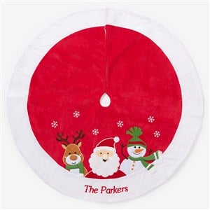 Santa Claus Lane Embroidered Tree Skirt - 17801
