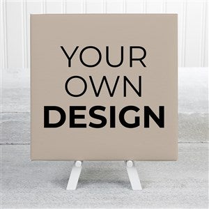 Design Your Own Personalized 8quot; x 8quot; Canvas Print- Tan - 17807-T
