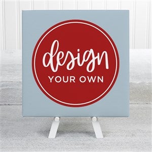 Design Your Own Personalized 8" x 8" Canvas Print- Slate Blue - 17807-SB
