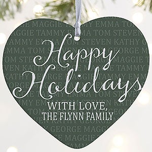 Together Forever Personalized Large Heart Ornament - 18007-1L
