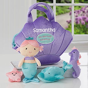 Mermaid Adventure Personalized Mini Playset by Baby Gund® - 18016