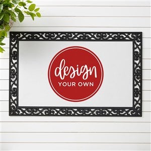Design Your Own Personalized Doormat - White - 18113-W