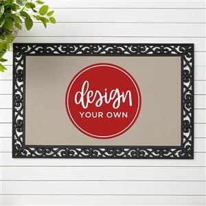 Design Your Own Personalized Doormat - Tan - 18113-T