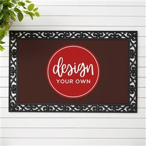 Design Your Own Personalized Doormat - Brown - 18113-BR