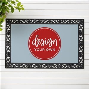 Design Your Own Personalized Doormat - Slate Blue - 18113-SB