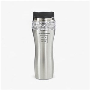 Personalized Logo Bling Stainless Steel Tumbler - 18125