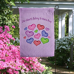 My Heart Belongs To Personalized Garden Flag - 18203