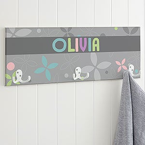 Trendy Girl Personalized Coat Rack - 18225