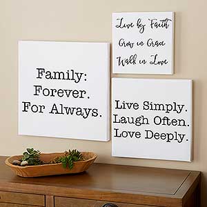 Custom Quote Canvas 20x20 Personalized Print - 18229-L