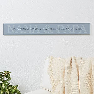 The Grandkids Personalized Wooden Sign - 18250