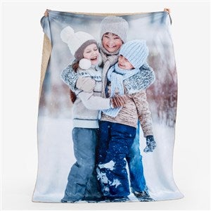 Picture It! Personalized 60x80 Sherpa Photo Blanket - 18280-SL