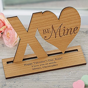 XO Personalized Natural Wood Keepsake - 18315