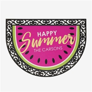 Simply Summer Personalized Half Round Doormat - 18447