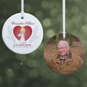 Precious Moments Memorial Christmas Photo Ornament - 18480-2