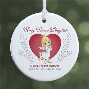 Precious Moments® Personalized Memorial Christmas Ornament-2.85 Glossy - 18480-1