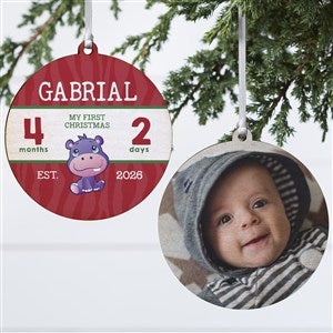 Precious Moments Babys First Christmas Wood Photo Ornament - 18482-2W