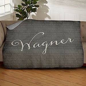 Together Forever Personalized 50x60 Quilted Blanket - 18490-Q