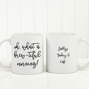16oz Bistro Mug Ceramic Coffee Tea Glass Cup Wifey Wife 