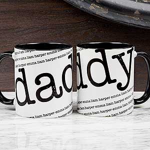 Custom Coffee Mug For Dad - Special Guy - 11oz Black - 18551-B