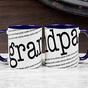 Custom Coffee Mug For Dad - Special Guy - 11oz Blue - 18551-BL