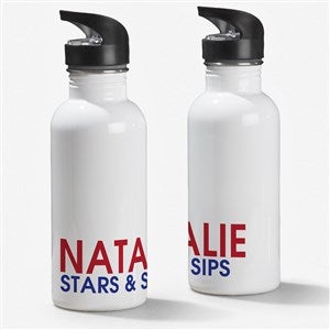Bold Name Personalized 20 oz. Water Bottle - 18555