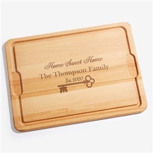 Personalized 15x21 Cutting Board - Key To Our Home - 18596-XL