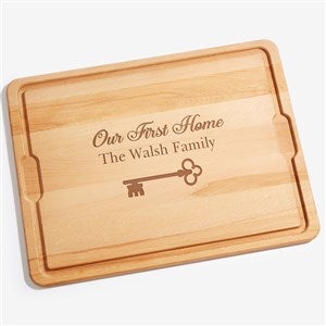 Personalized 18x24 Cutting Board - Key To Our Home - 18596-XXL