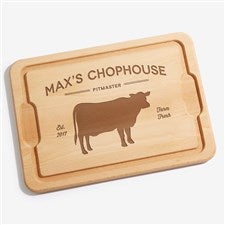 Farmhouse Kitchen Personalized Hardwood Cutting Board- 12x17 - 18598