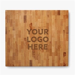 Personalized Logo Butcher Block Cutting Board - 18604