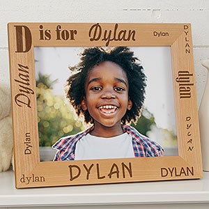 Personalized Kids 8x10 Picture Frames - Alphabet Name - 1862-L