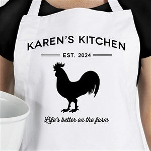 Personalized Apron - Farmhouse Kitchen - 18633-A