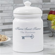 Key To Our Home Personalized Cookie Jar - 18637