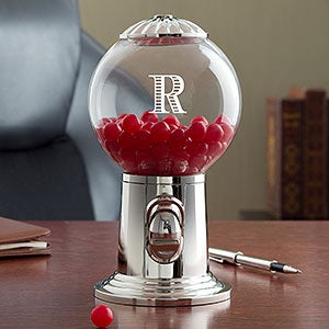 Personalized Desk Candy Dispenser - Monogram - 18690-M