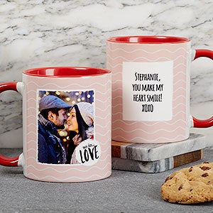 Happy Valentines day personalized 11 oz mug